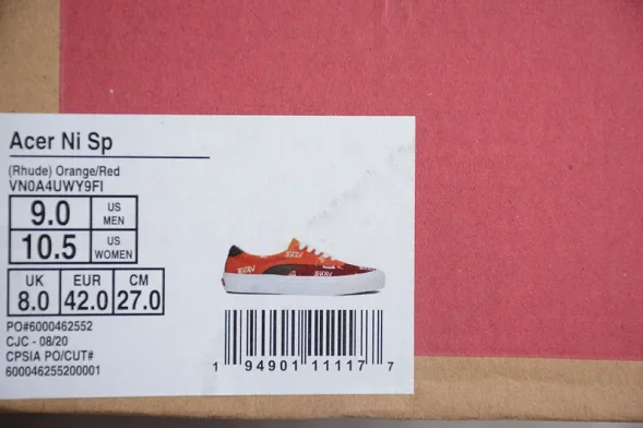 Vans Acer Mesh Ni SP Logo VN0A4UWY9FI 
