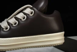 Rick Owens Jumbo Lace Padded Lowsneaks RU02C7893 LLPW2