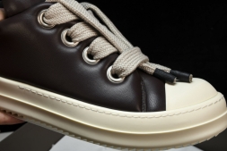 Rick Owens Jumbo Lace Padded Lowsneaks RU02C7893 LLPW2