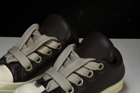 Rick Owens Jumbo Lace Padded Lowsneaks RU02C7893 LLPW2 