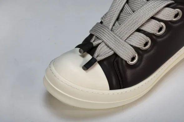 Rick Owens Jumbo Lace Padded Lowsneaks RU02C7893 LLPW2 