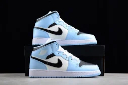 Nike Air Jordan 1 Mid University Blue 555112-401