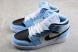 Nike Air Jordan 1 Mid University Blue 555112-401 