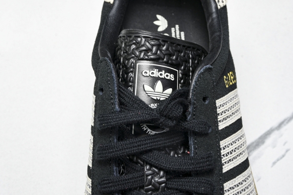 Adidas Gazelle Indoor Core Black Wonder White JI2755  