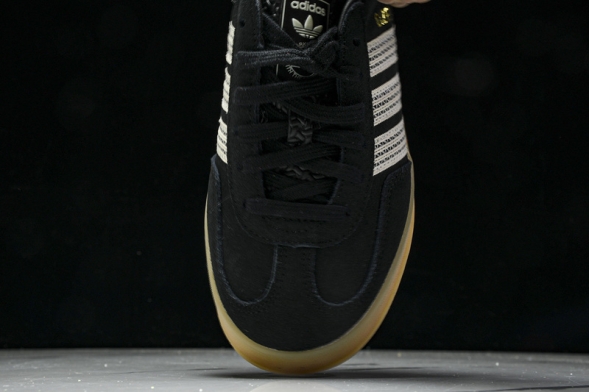 Adidas Gazelle Indoor Core Black Wonder White JI2755  