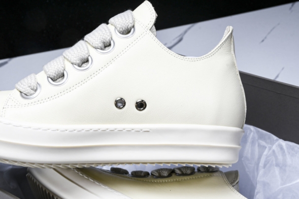 Rick Owens RO Low Sneak Milk/Milk 