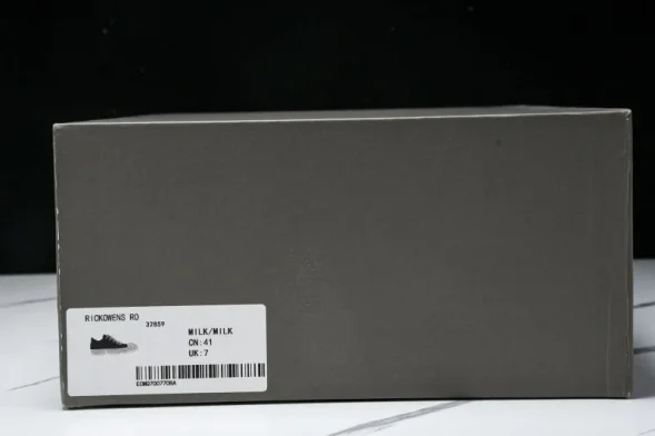 Rick Owens RO Low Sneak Milk/Milk 
