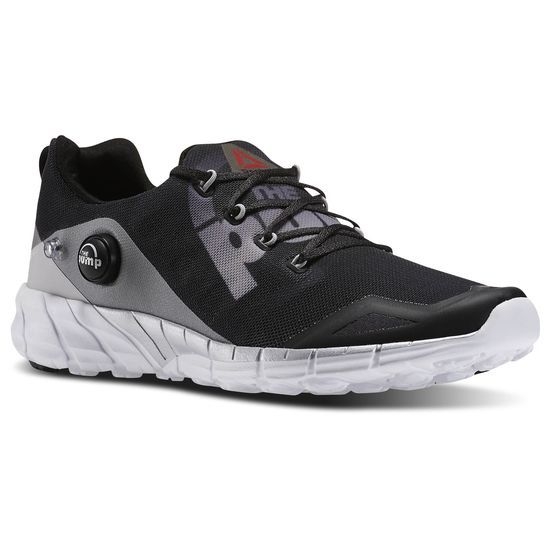 Reebok ZPump Fusion 2.0 Coal_Steel_Silver Met_White_Black 
