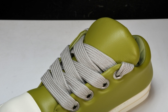 Rick Owens Jumbo Lace Padded Lowsneaks RU02C7893 LLPW2 