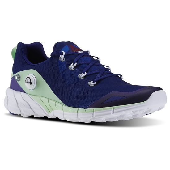 Reebok ZPump Fusion 2.0 Night Beacon_Electric Blue_Seafoam Green 