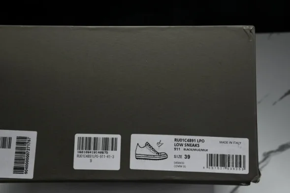 Rick Owens Low Sneak RU01C4891 LPO 