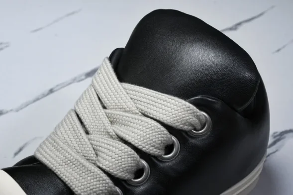 Rick Owens jumbo Lace Padded Low Sneaks RU02C7893 LLPW2 