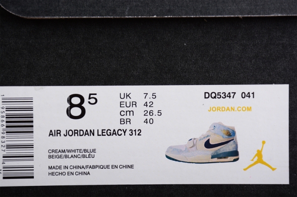 Nike Air Jordan Legacy 312 high. DQ5347-041 