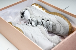 Miu Miu Calzature Donna Vitello Dec Avorio color