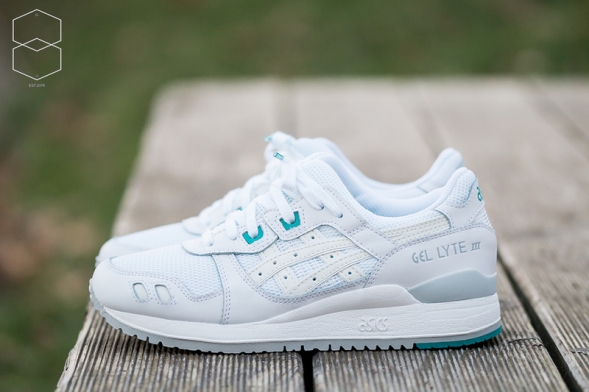Asics x Kith Gel Lyte  III White Mint 