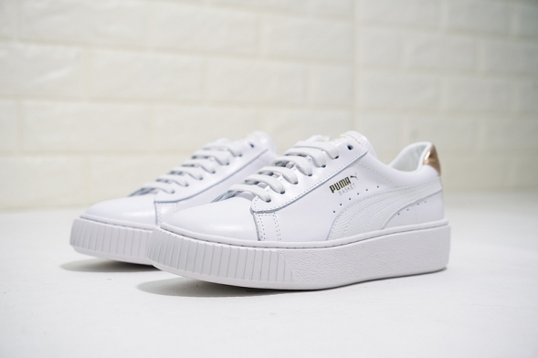 Puma Basket Platform Scallop Metal 498916-05 