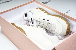 Miu Miu Calzature Donna Vitello Dec Avorio color