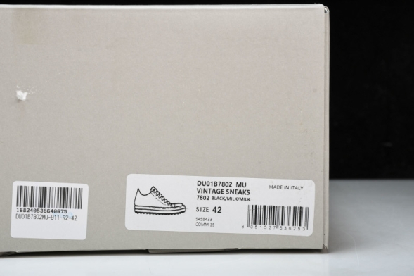 Rick Owens Vintage Sneaks DU01B7802 MU 