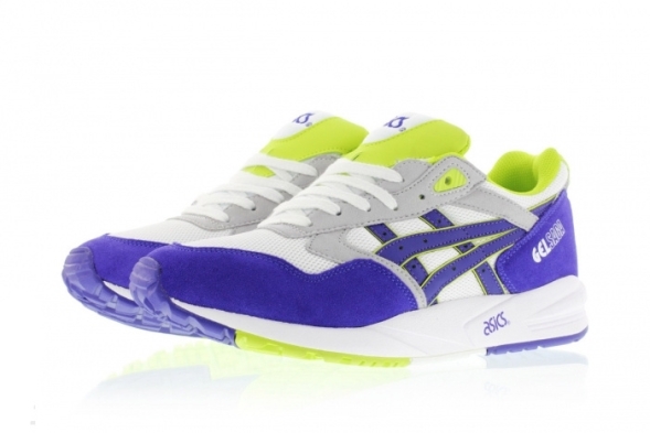 Asics Gel Saga  White / Dark Blue 