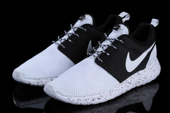 Nike Roshe Run ID OREO - Black/White series 