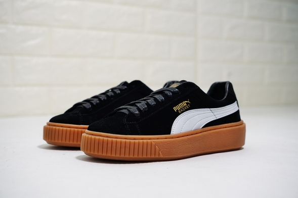 Puma Suede Platform Gold 498916-01 