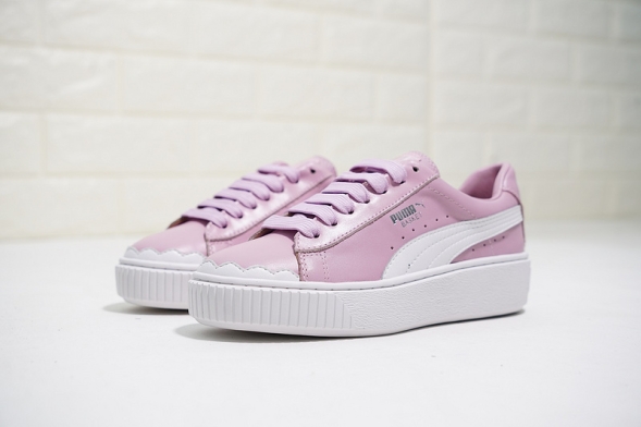 Puma Basket Platform Scallop 366723-02 