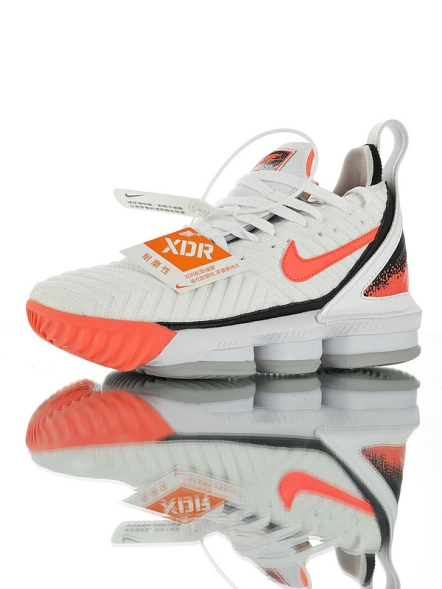 Nike Lebron 16 BJ “White Hit Lava-Flt” 
