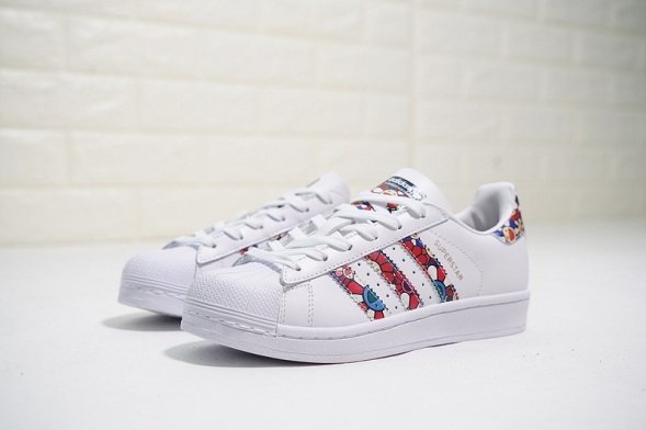 Takashi Murakami x Adidas Originals Superstar II LOGO”S79159 