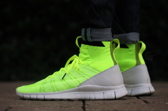 Nikelab Free Mercurial Flyknit HTM “Volt” 5.0 689466-711 