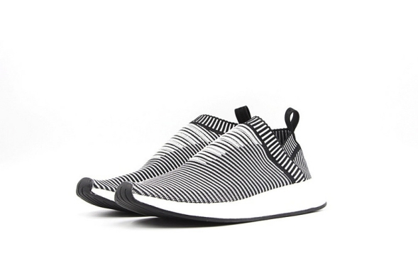 Adidas NMD City Sock CS2 Black white stripes 