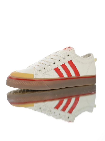 Adidas Nizza Blanc Bordeaux LO CQ2326 