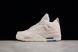  Nike Air Jordan 4 Retro Canvas DQ4909-100 