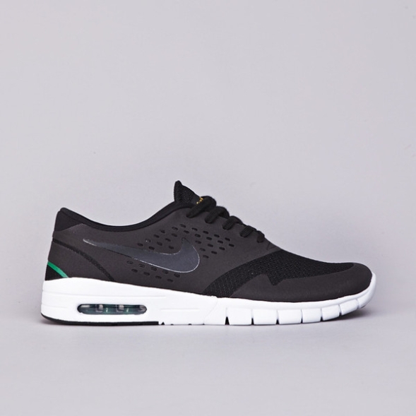 NIKE SB ERIC KOSTON 2 MAX BLACK / BLACK - VARSITY MAIZE - PINE GREEN 