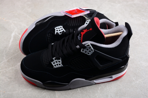  Nike Air Jordan 4 Bred 308497-060 