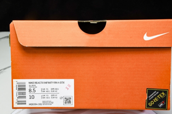 Nike ReactX Infinity RN 4 Gore-TEX FB2204-101 