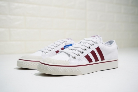 Adidas Nizza Blanc Bordeaux LO CQ2328 