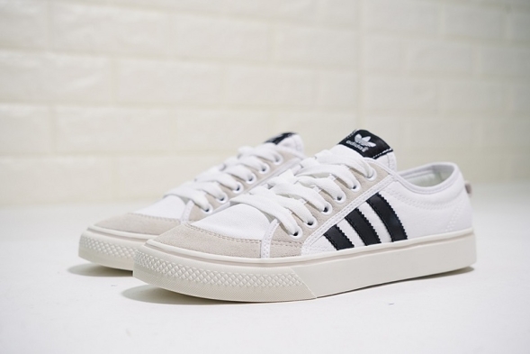 Adidas Nizza Blanc Bordeaux LO  