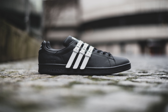 Adidas Originals Stan Smith Strap x Raf Simons “Core Black_Vintage White” 