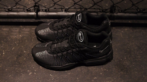 Nike air max 95  ULTRA JCRD 20  Black-Silver-Dark Grey-White 