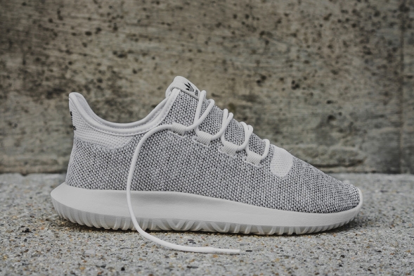 ADIDAS TUBULAR SHADOW KNIT “White Grey” 