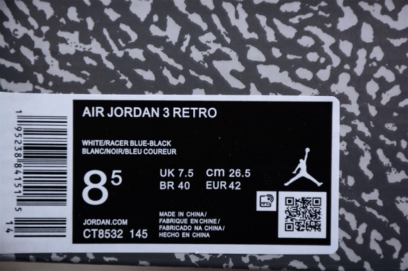 ​Nike Air Jordan 3 Retro Fire Red DN3707-160 