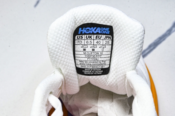 Hoka One One Clifton 10 Low 1162030 FGZ 