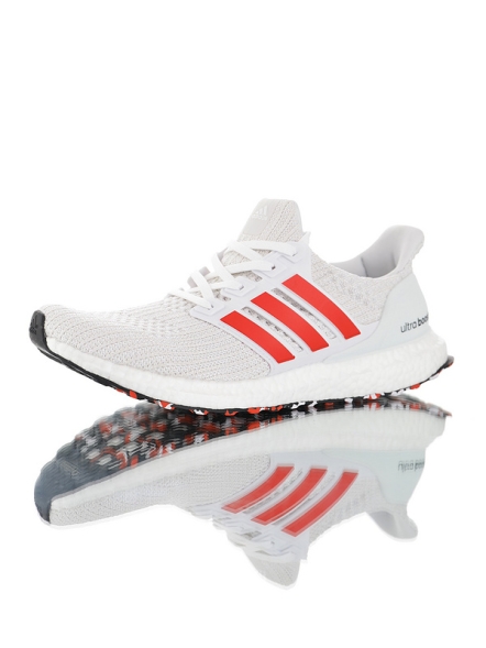 Adidas Running UltraBOOST &quot;White Red&quot; 4.0 DB3199 