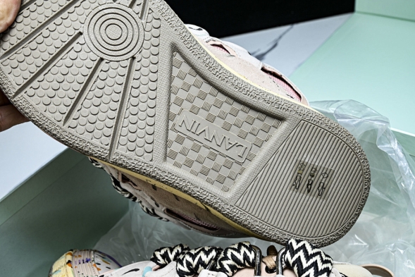 Lanvin Curb Tennis Low top Sneakers 