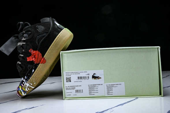 Lanvin Curb Tennis Low top Sneakers 