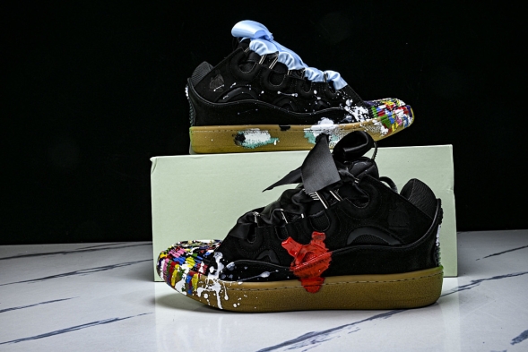 Lanvin Curb Tennis Low top Sneakers 