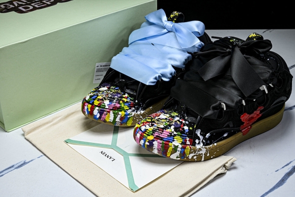 Lanvin Curb Tennis Low top Sneakers 