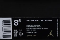 Nike Air Jordan 11 Low Bred 528896-012