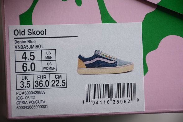 Vans Old Skool x Emma Mulholland VN0A5JMI6GL 