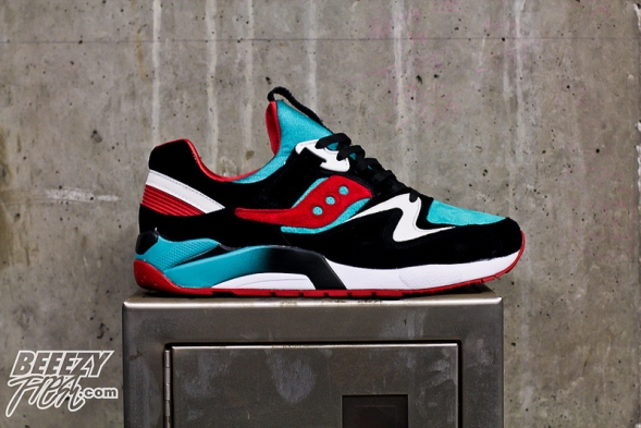 BAIT x Saucony Grid 9000 “Viridian Burner” 